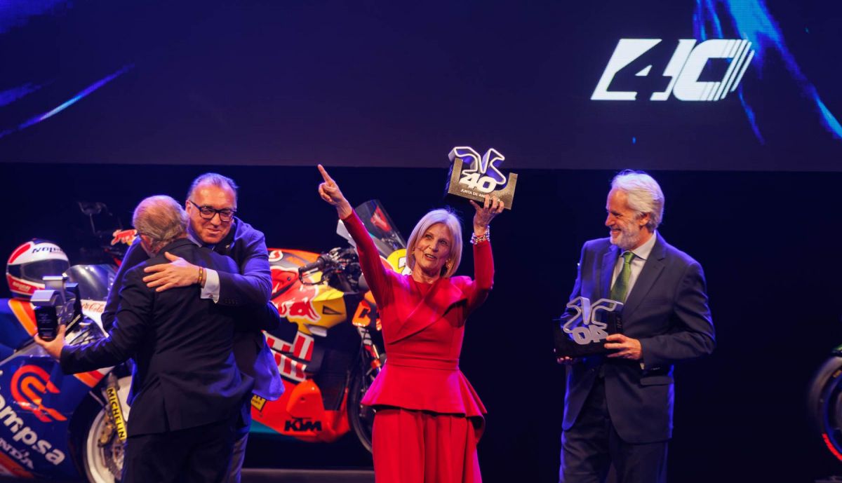 Premiados en la gala por el 40 aniversario del Circuito de Jerez