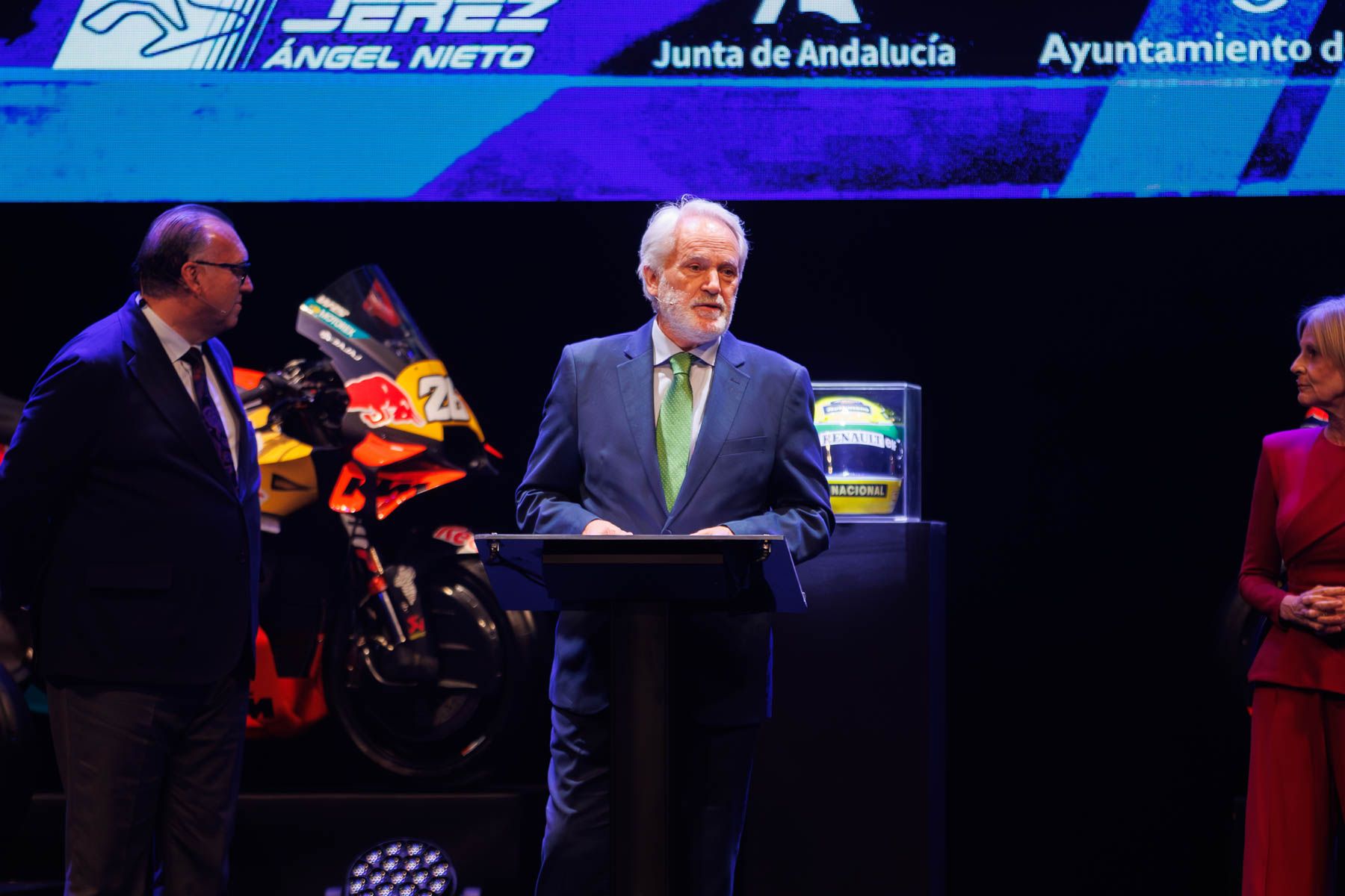 Premiados en la gala por el 40 aniversario del Circuito de Jerez