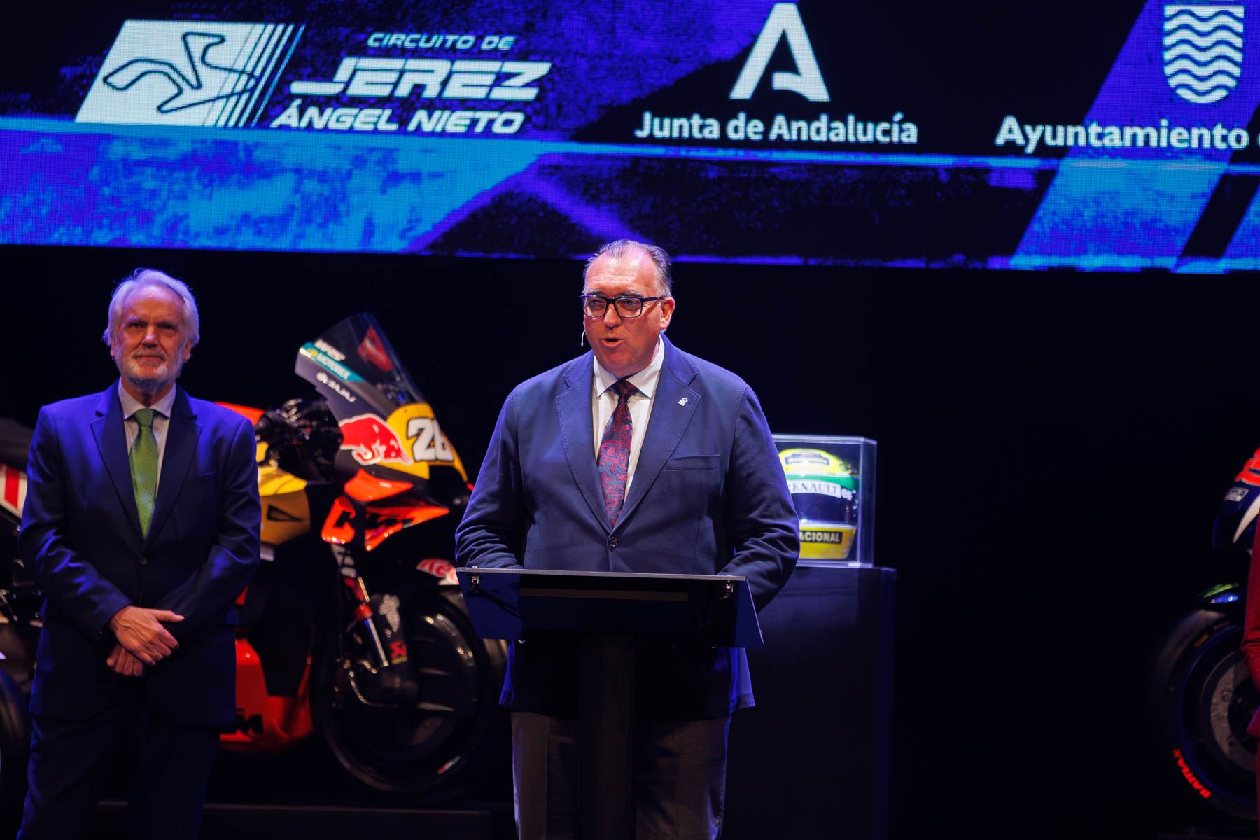 Premiados en la gala por el 40 aniversario del Circuito de Jerez