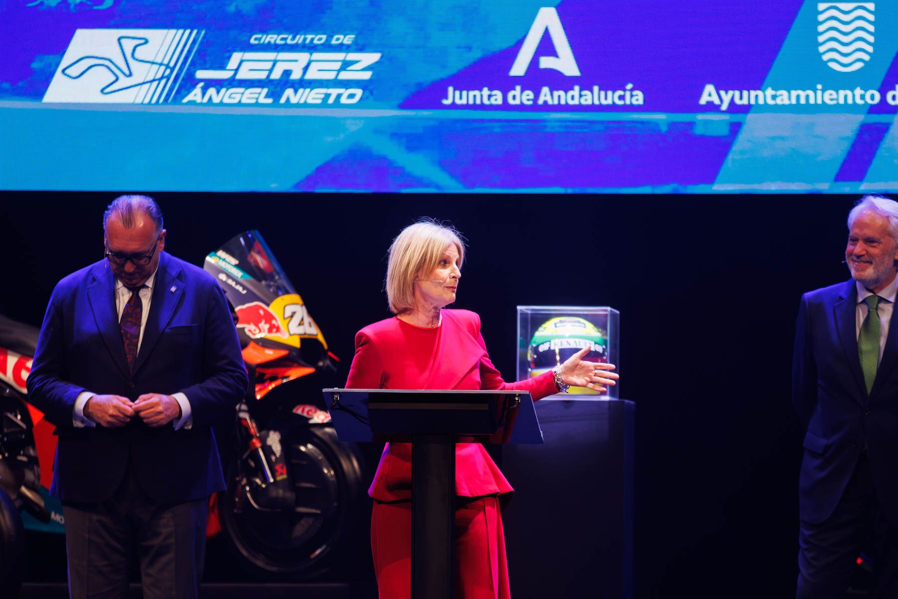 Premiados en la gala por el 40 aniversario del Circuito de Jerez