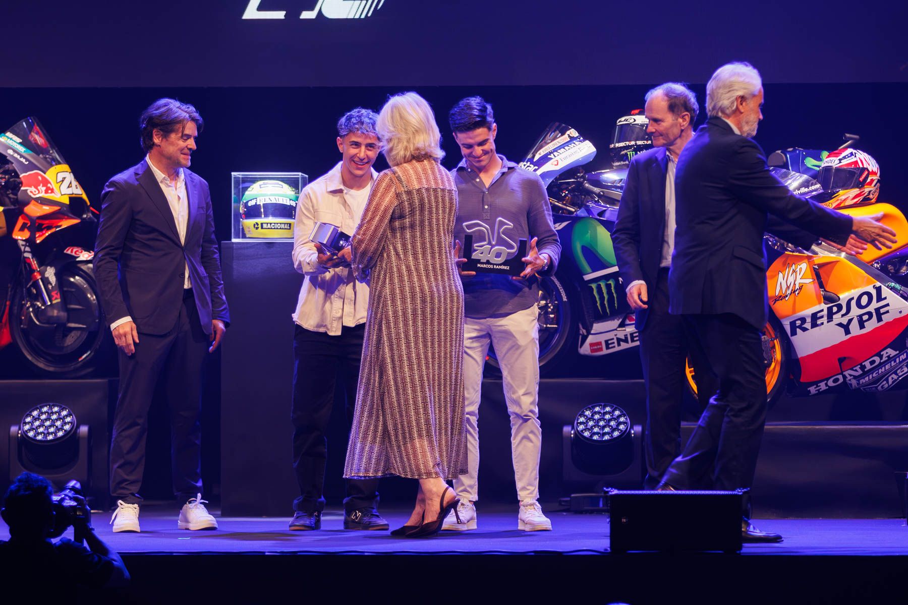 Premiados en la gala por el 40 aniversario del Circuito de Jerez