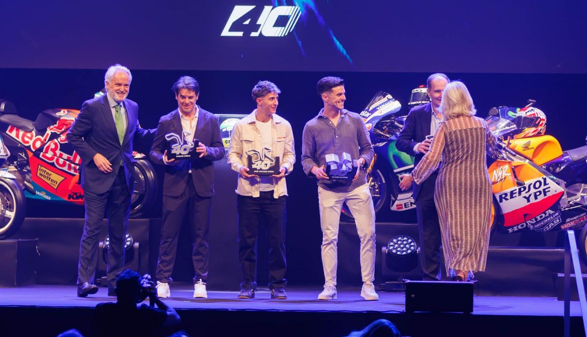Premiados en la gala por el 40 aniversario del Circuito de Jerez