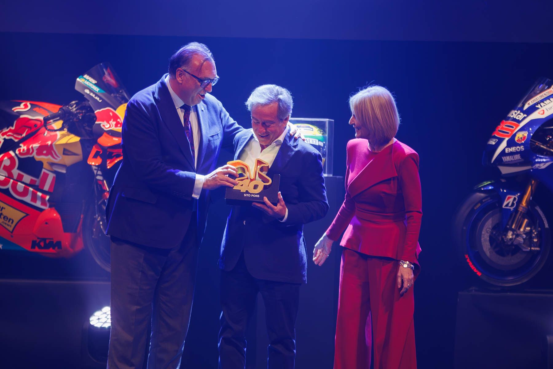 Premiados en la gala por el 40 aniversario del Circuito de Jerez