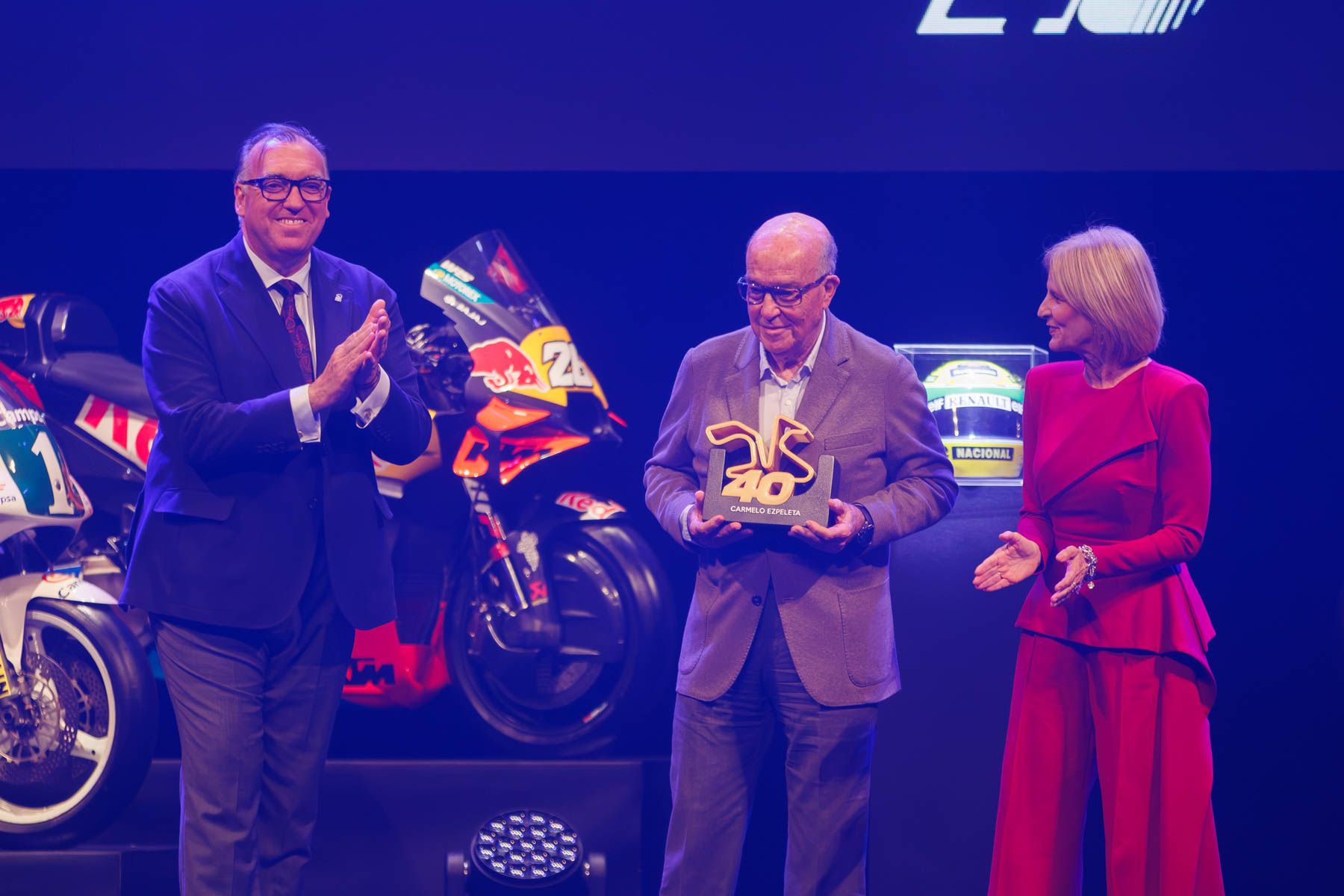 Premiados en la gala por el 40 aniversario del Circuito de Jerez