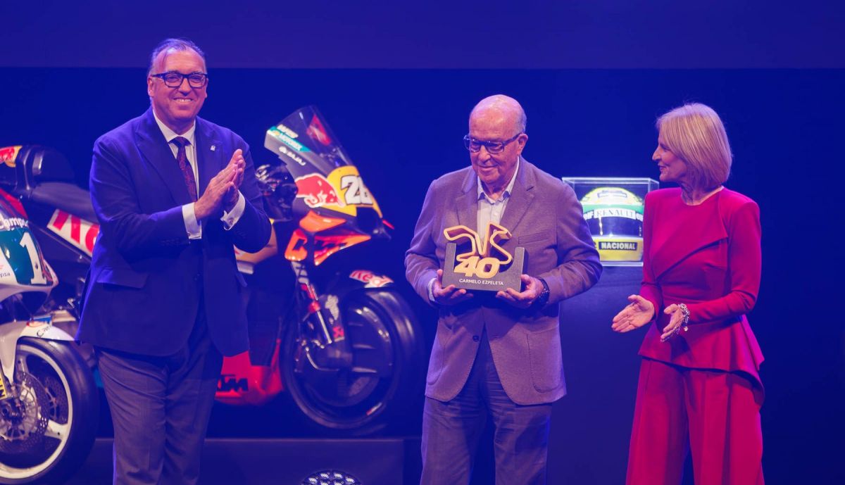 Premiados en la gala por el 40 aniversario del Circuito de Jerez
