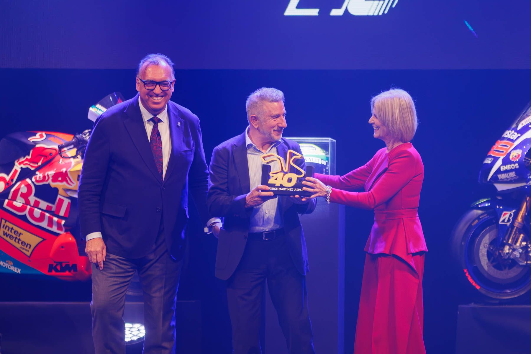 Premiados en la gala por el 40 aniversario del Circuito de Jerez