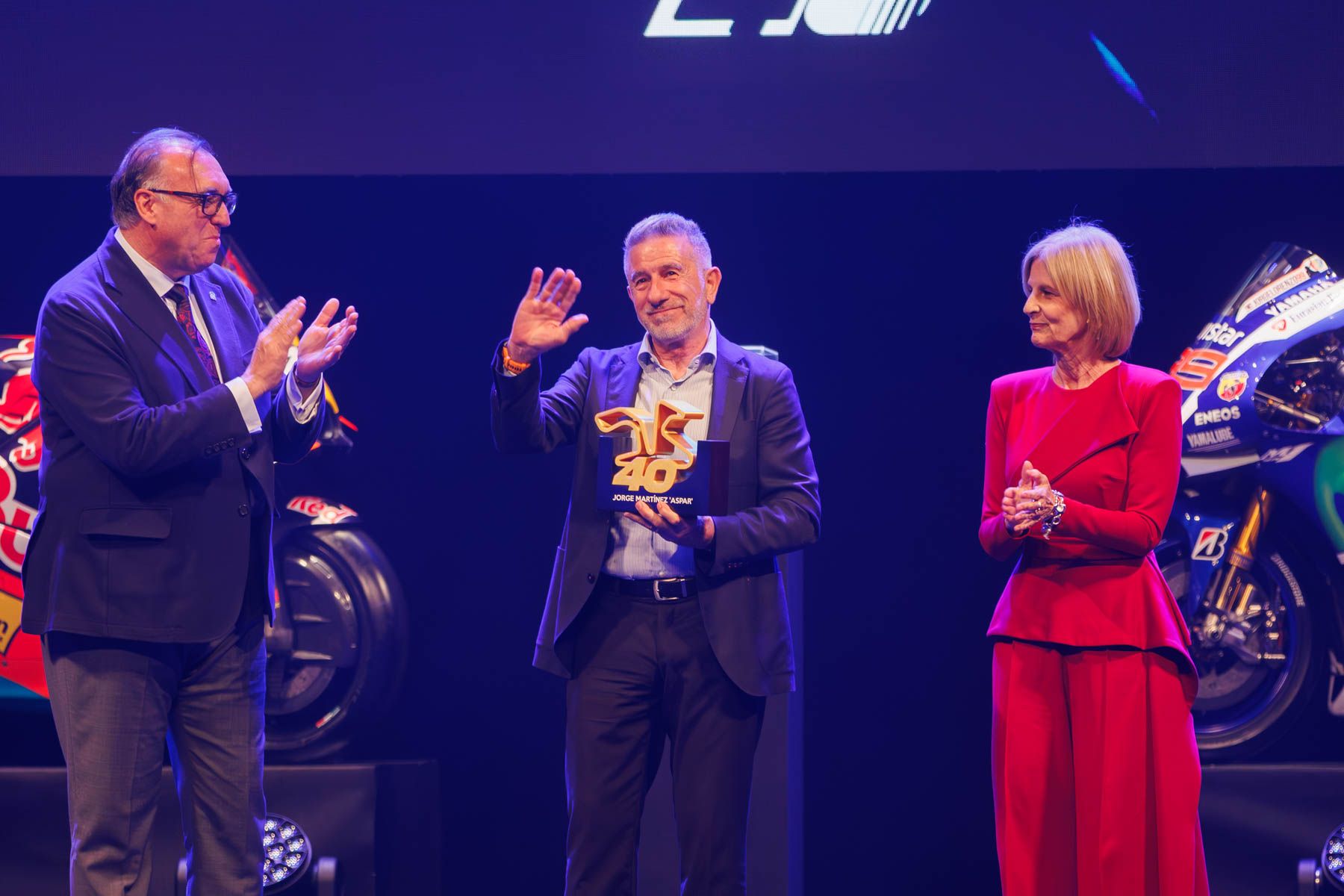 Premiados en la gala por el 40 aniversario del Circuito de Jerez