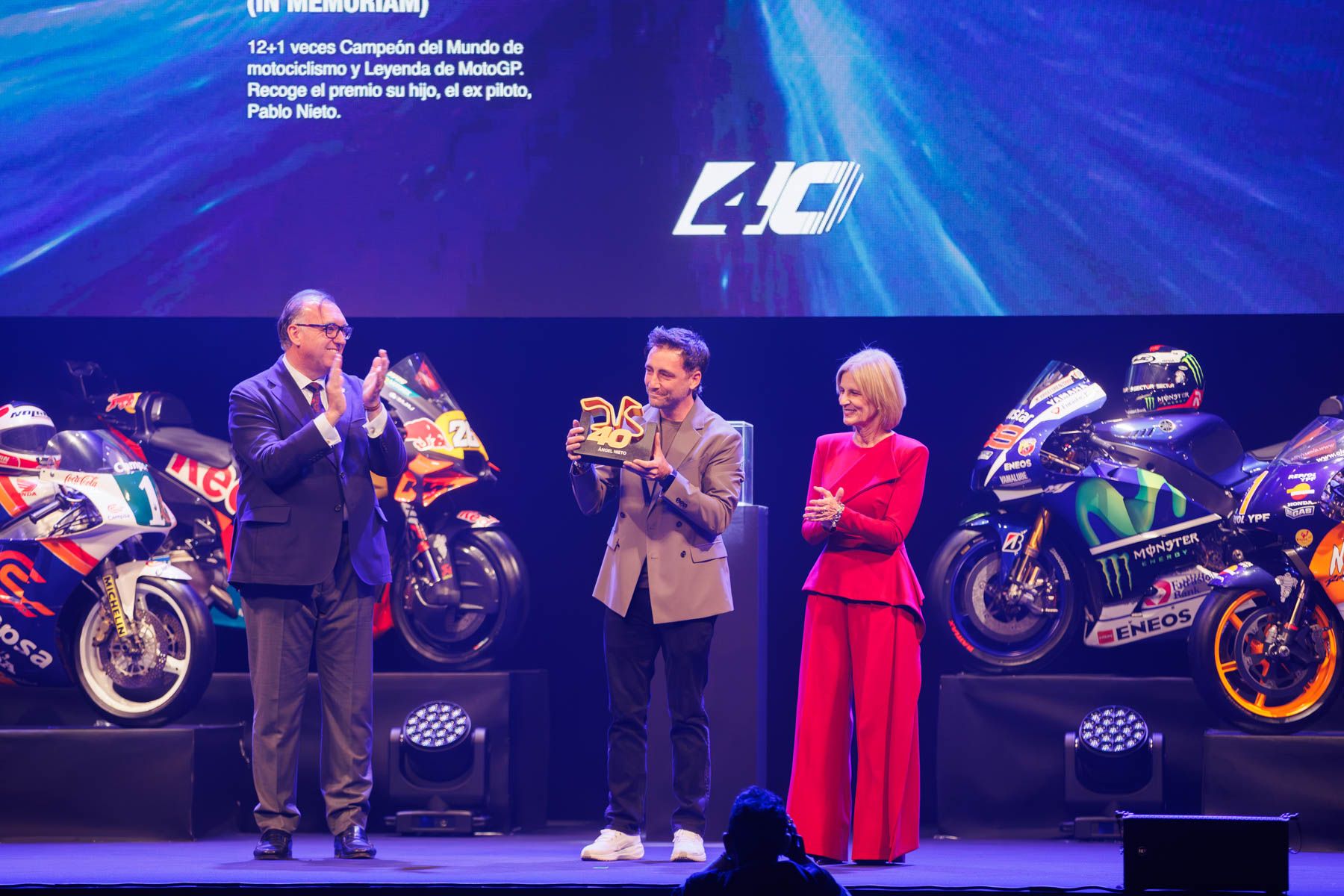 Premiados en la gala por el 40 aniversario del Circuito de Jerez