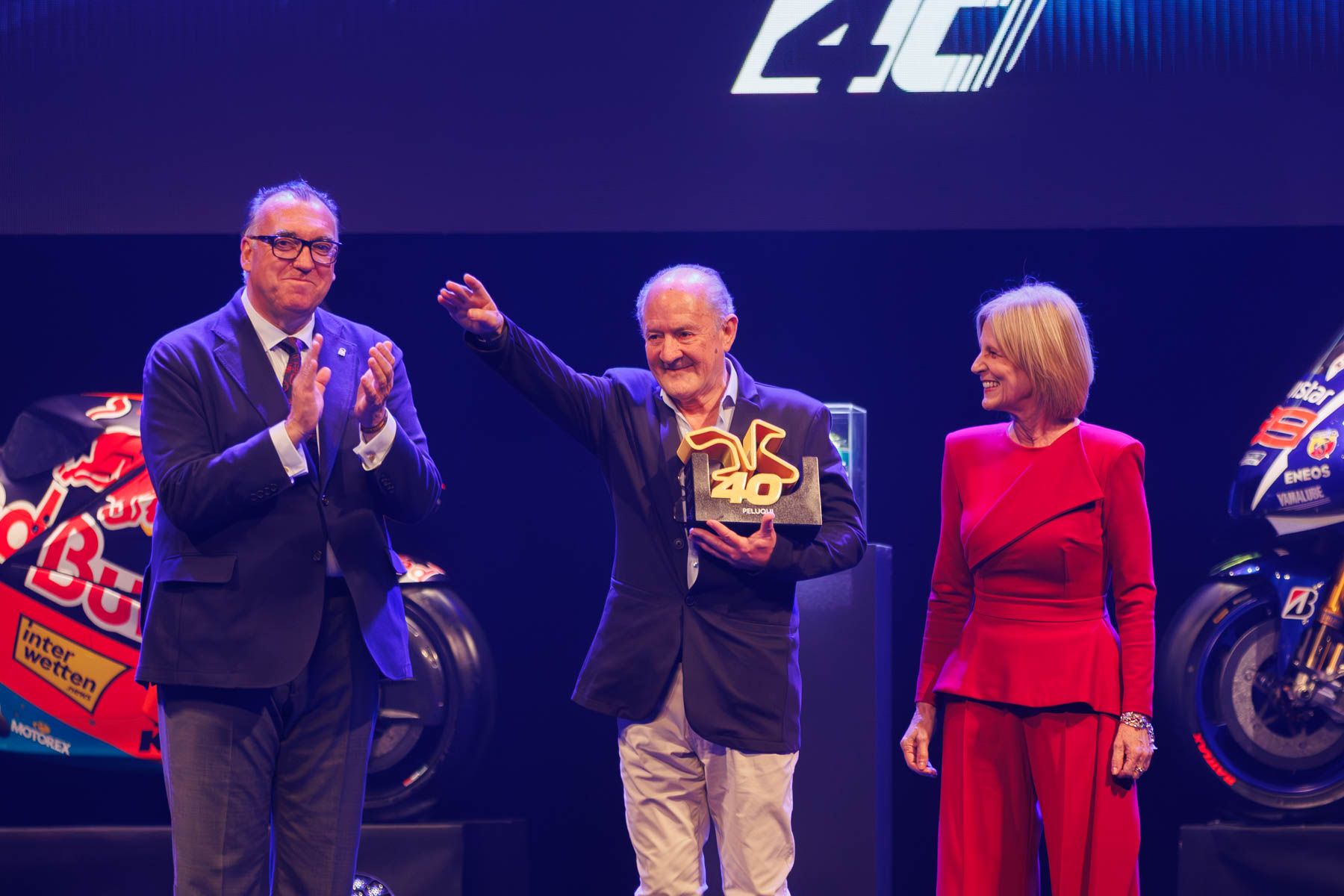 Premiados en la gala por el 40 aniversario del Circuito de Jerez