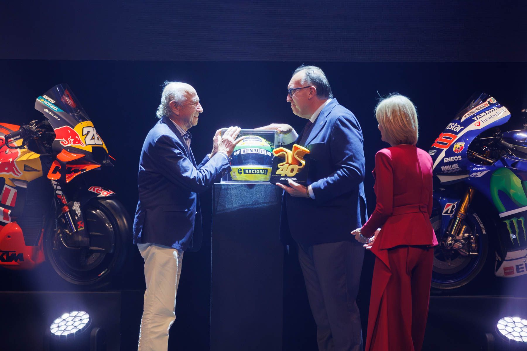 Premiados en la gala por el 40 aniversario del Circuito de Jerez