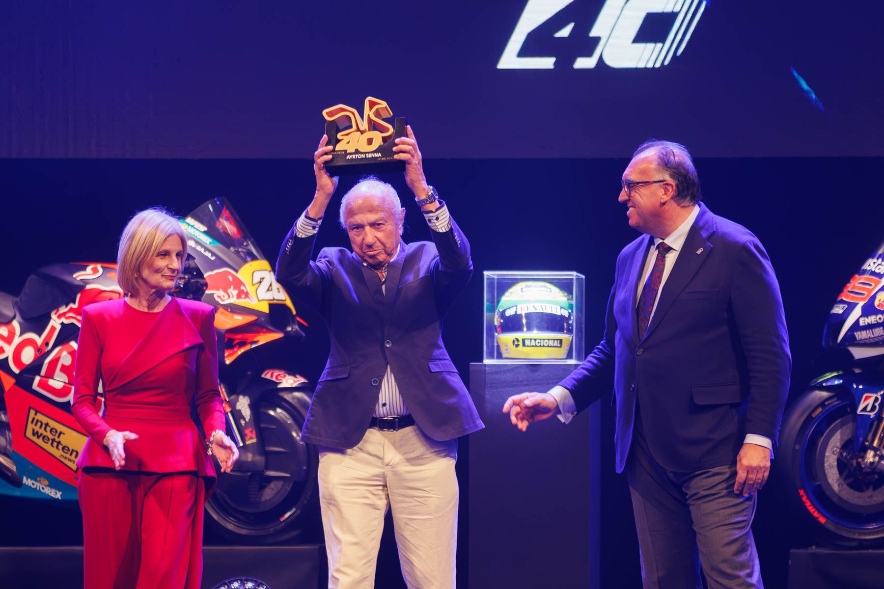 Premiados en la gala por el 40 aniversario del Circuito de Jerez