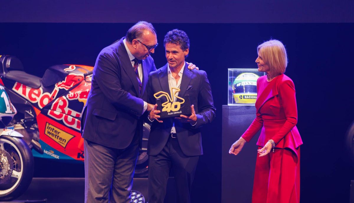 Premiados en la gala por el 40 aniversario del Circuito de Jerez