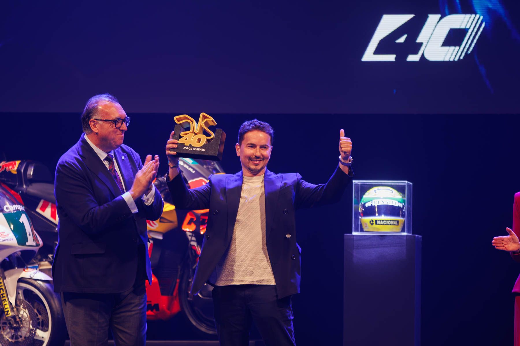 Premiados en la gala por el 40 aniversario del Circuito de Jerez