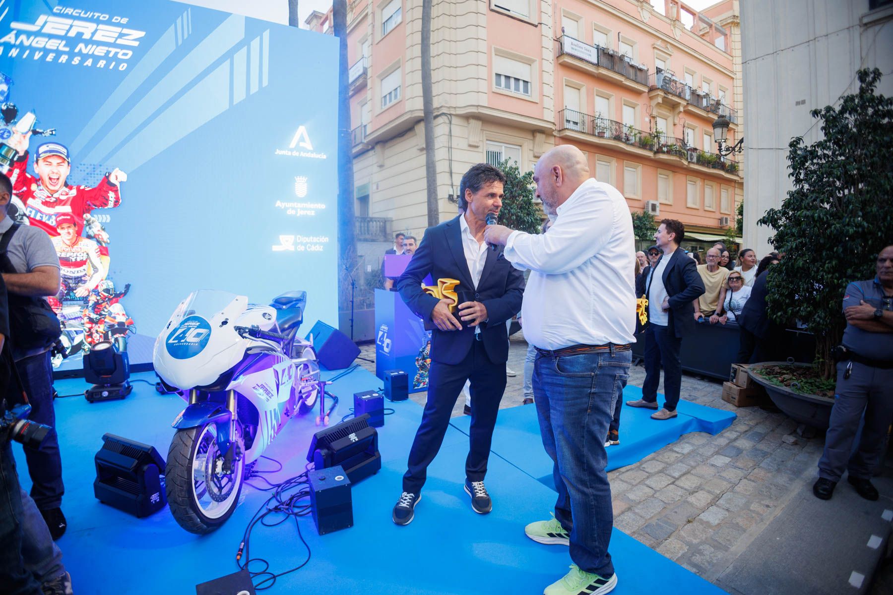 Premiados en la gala por el 40 aniversario del Circuito de Jerez