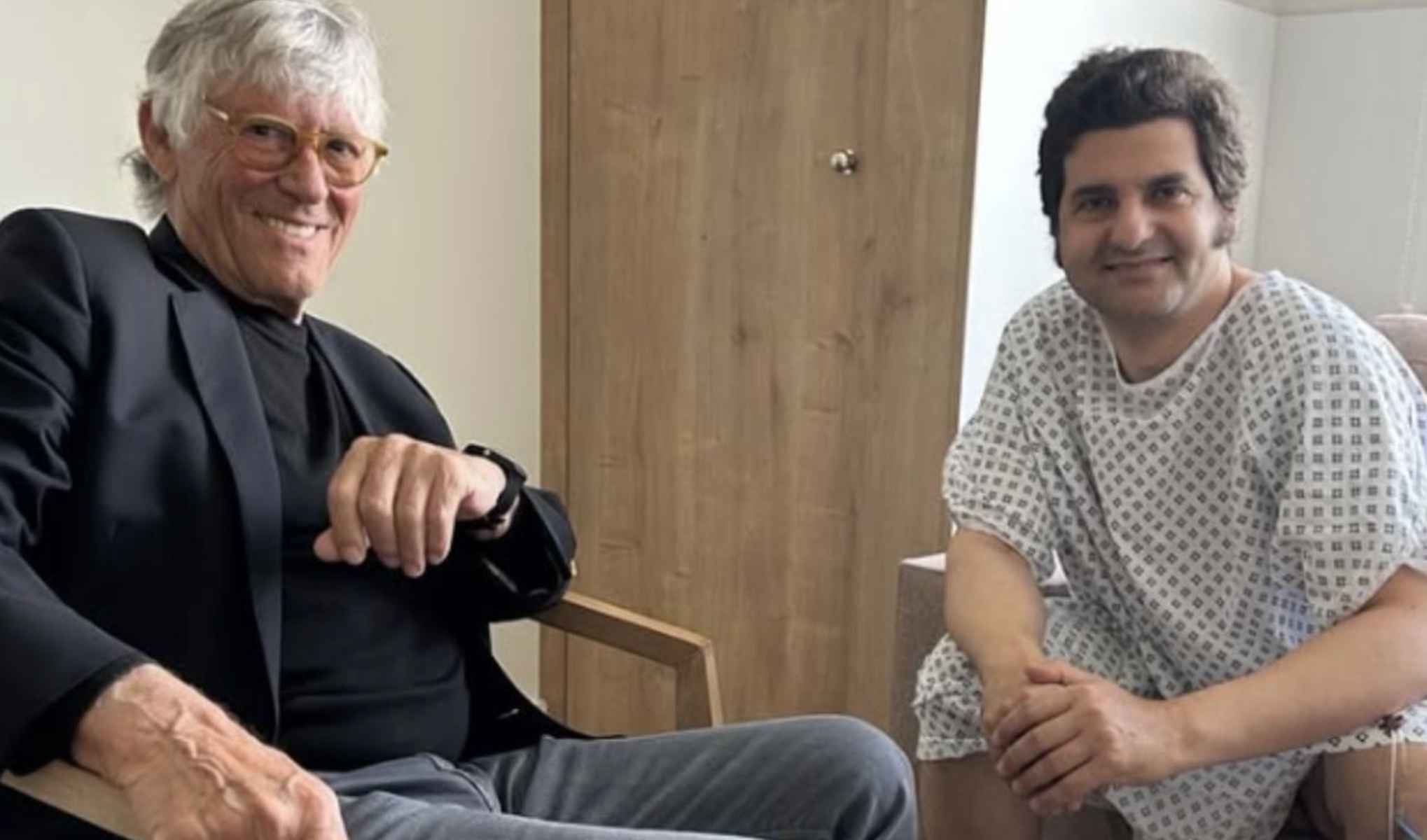 Morante, en una imagen de este miércoles, ha recibido la visita del empresario Simón Casas.