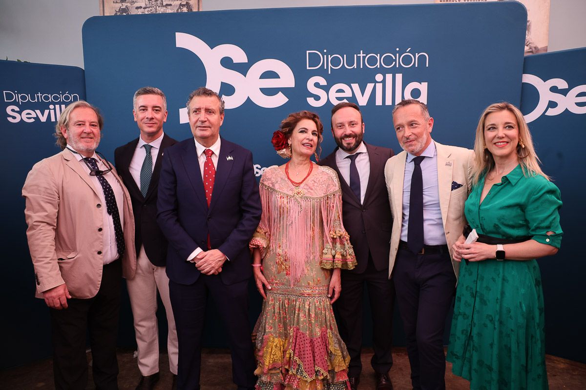 La recepción de la Diputación de Sevilla, en la Feria de Abril 8