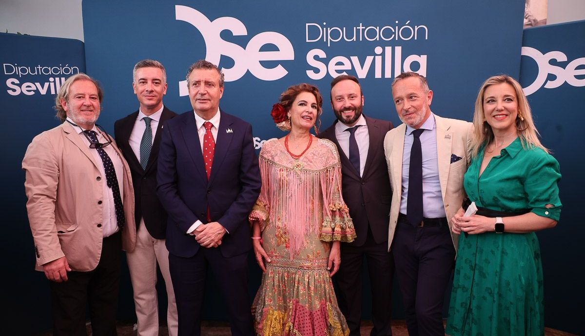 La recepción de la Diputación de Sevilla, en la Feria de Abril 8