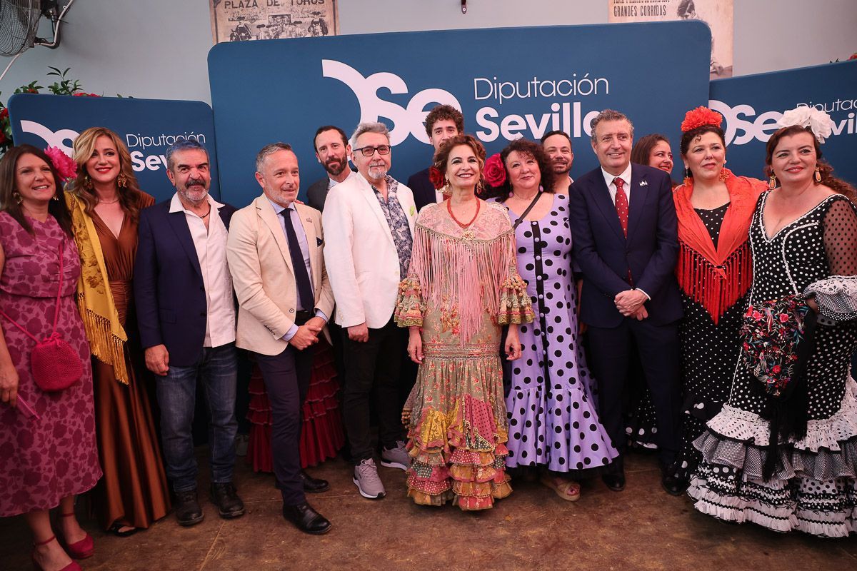 La recepción de la Diputación de Sevilla, en la Feria de Abril  4