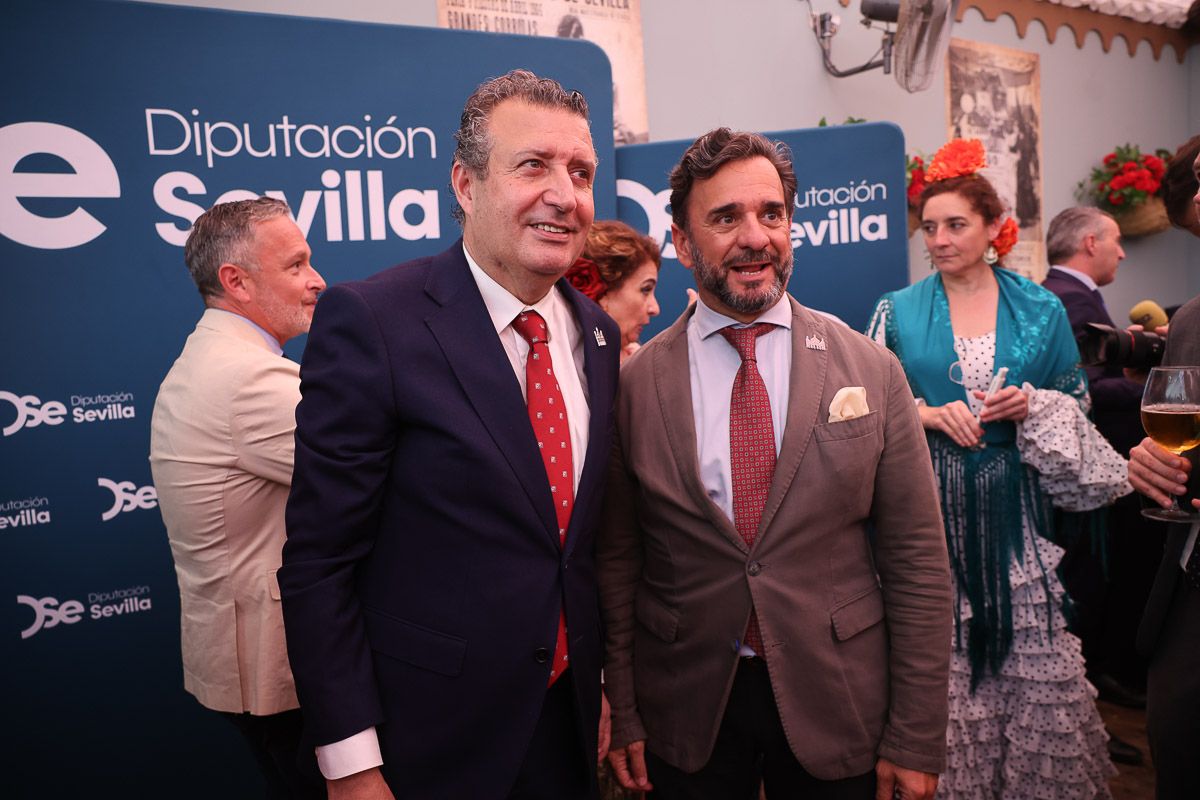 La recepción de la Diputación de Sevilla, en la Feria de Abril 26