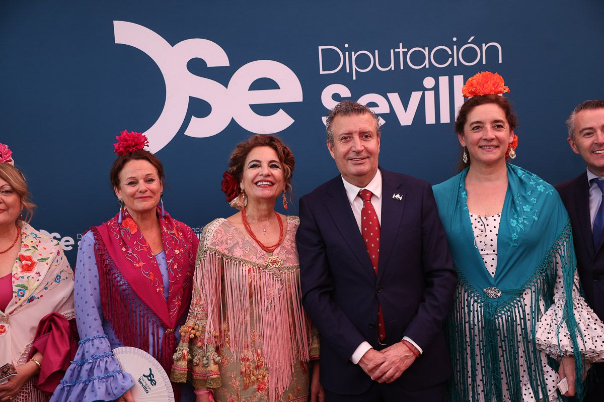 La recepción de la Diputación de Sevilla, en la Feria de Abril 5