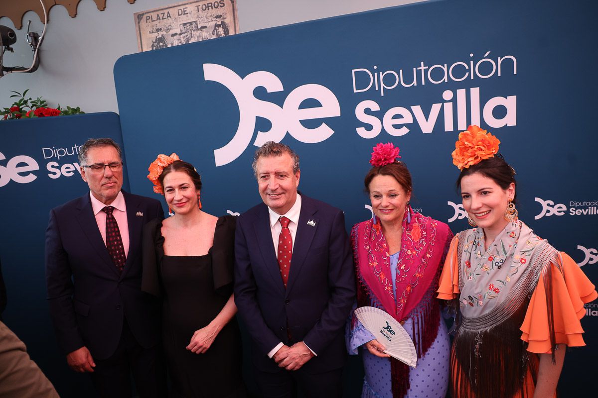 La recepción de la Diputación de Sevilla, en la Feria de Abril 23