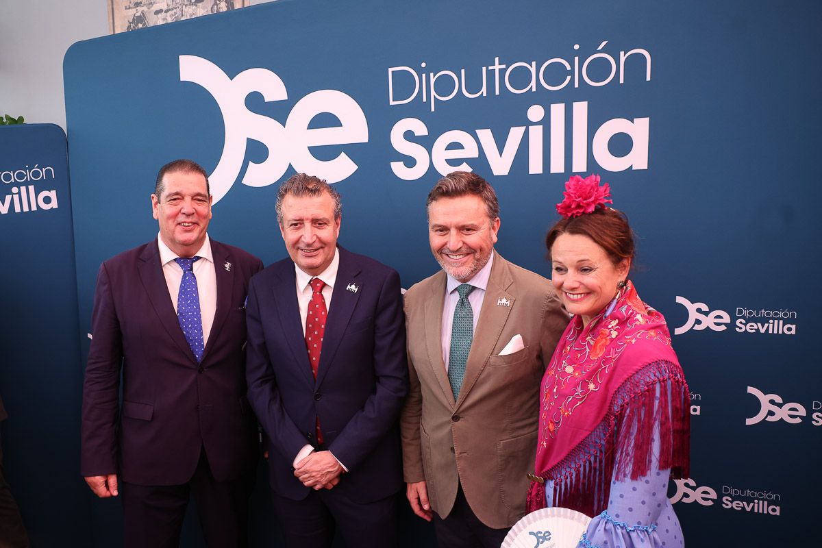 La recepción de la Diputación de Sevilla, en la Feria de Abril 22