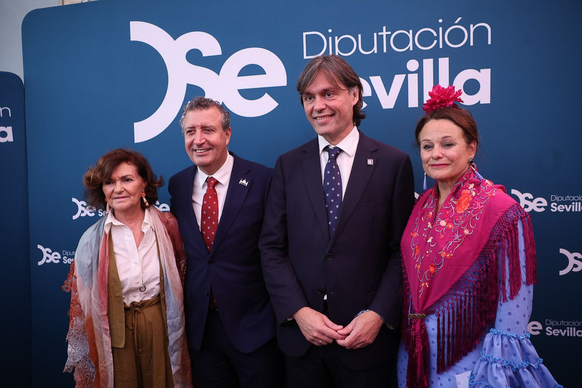 La recepción de la Diputación de Sevilla, en la Feria de Abril 20