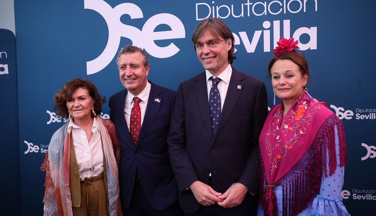 La recepción de la Diputación de Sevilla, en la Feria de Abril 20