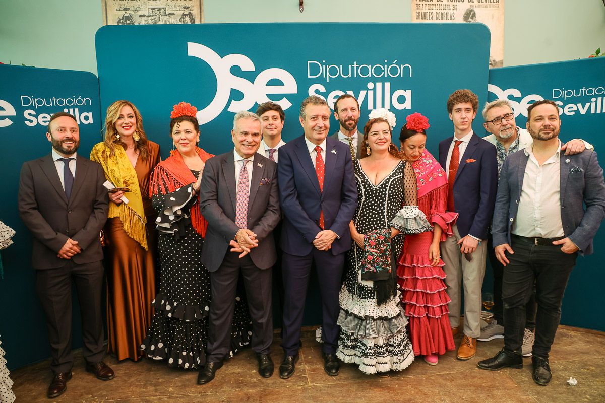 La recepción de la Diputación de Sevilla, en la Feria de Abril 19