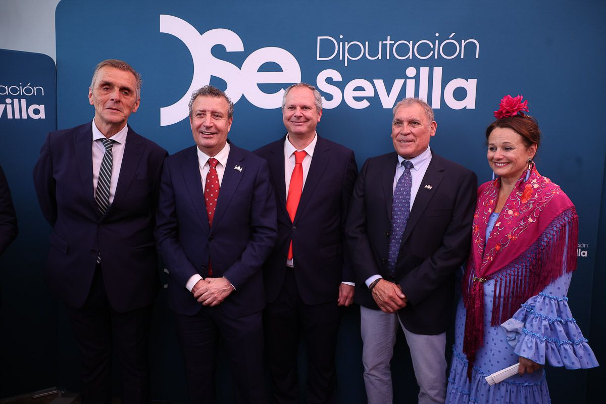 La recepción de la Diputación de Sevilla, en la Feria de Abril 21