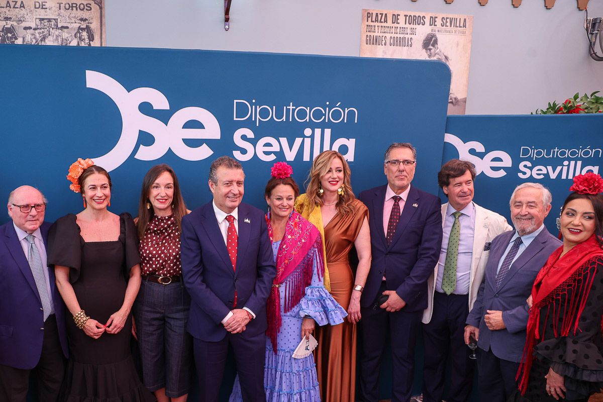La recepción de la Diputación de Sevilla, en la Feria de Abril 17