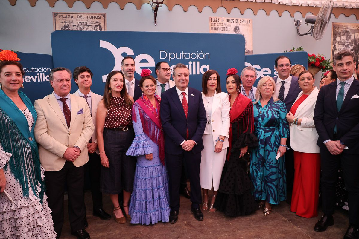 La recepción de la Diputación de Sevilla, en la Feria de Abril 7
