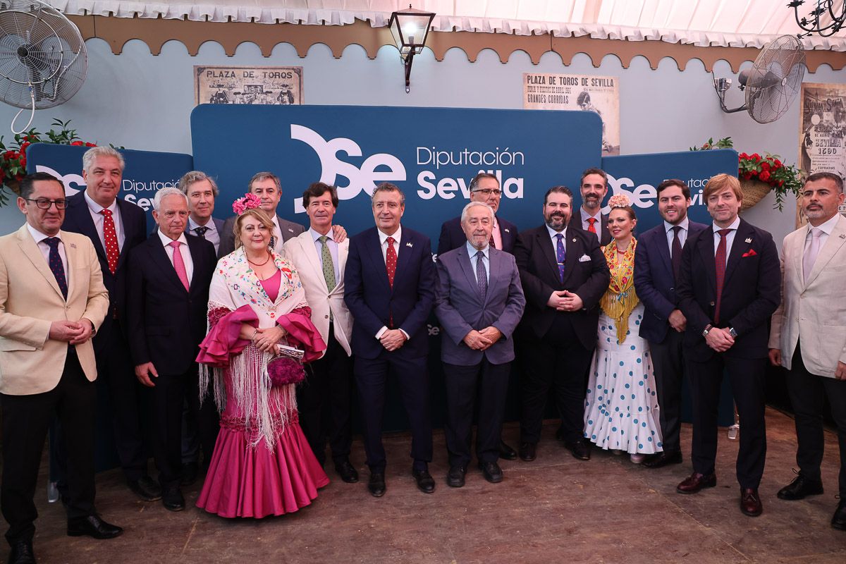 La recepción de la Diputación de Sevilla, en la Feria de Abril 13