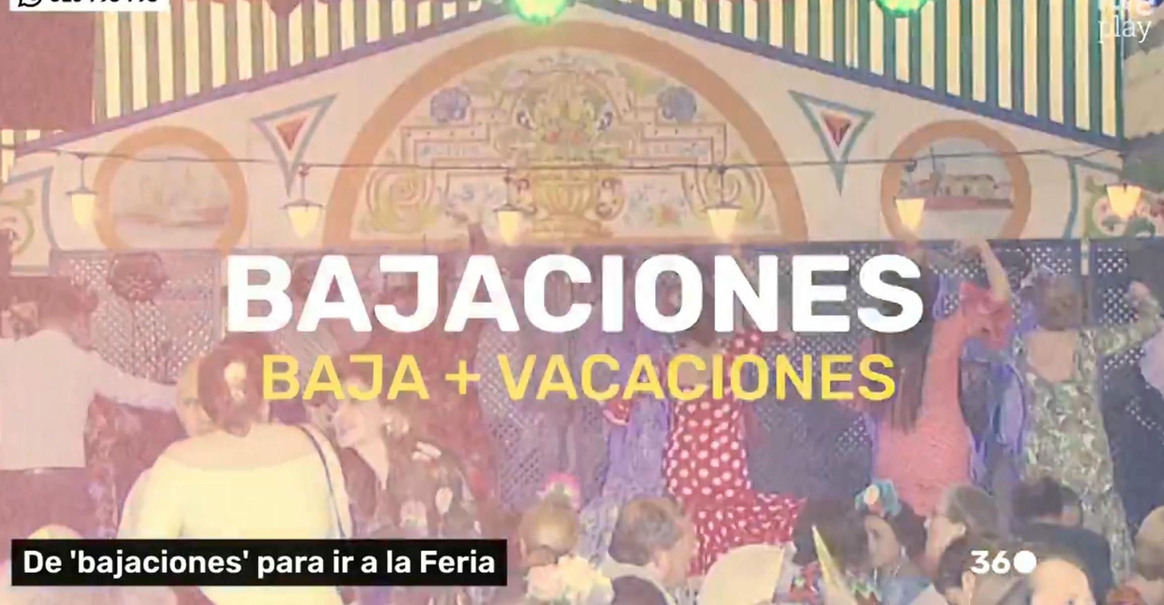El reportaje sobre Bajaciones en la Feria de Abril.
