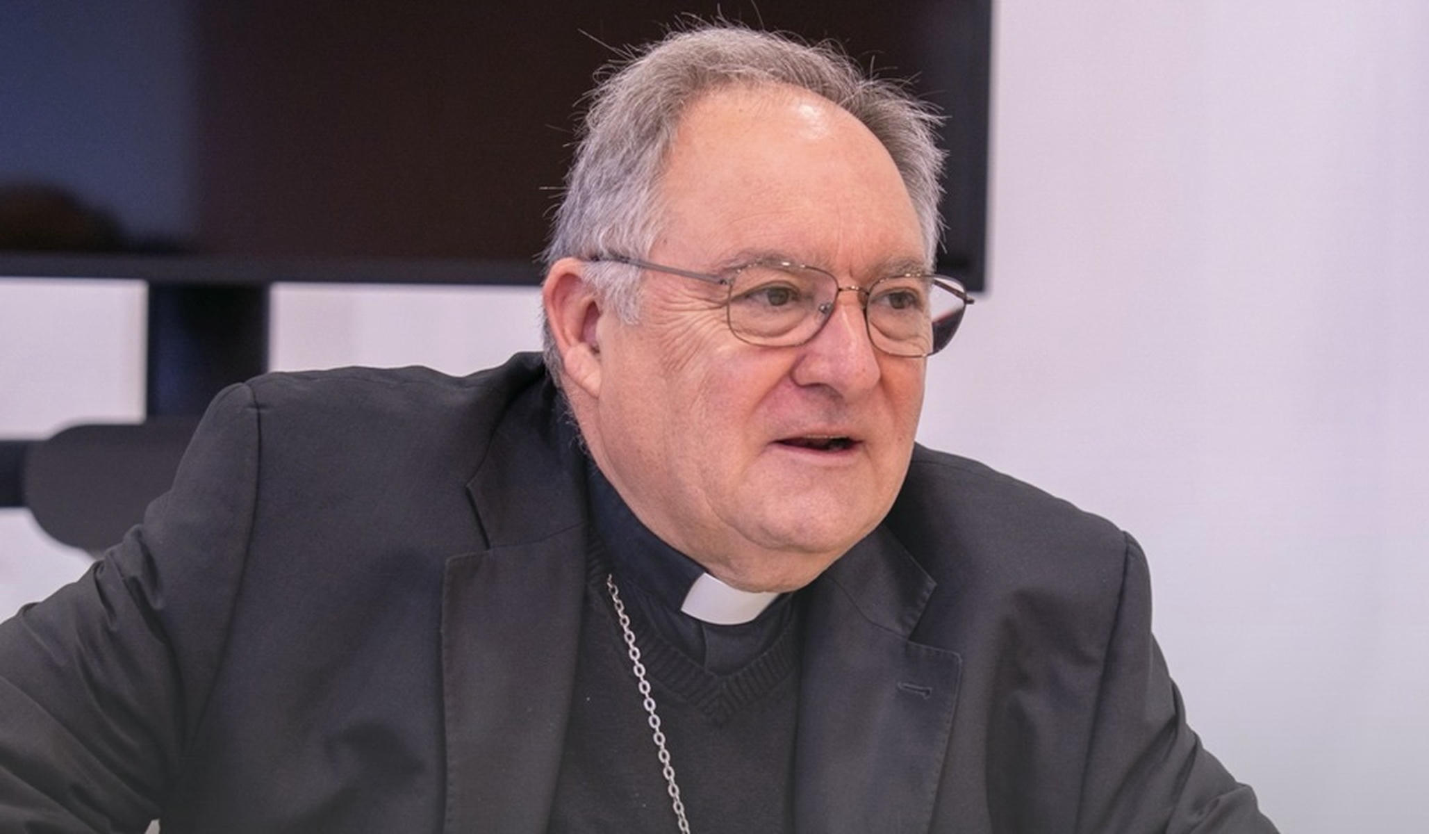 José Mazuelos, obispo de Canarias. 