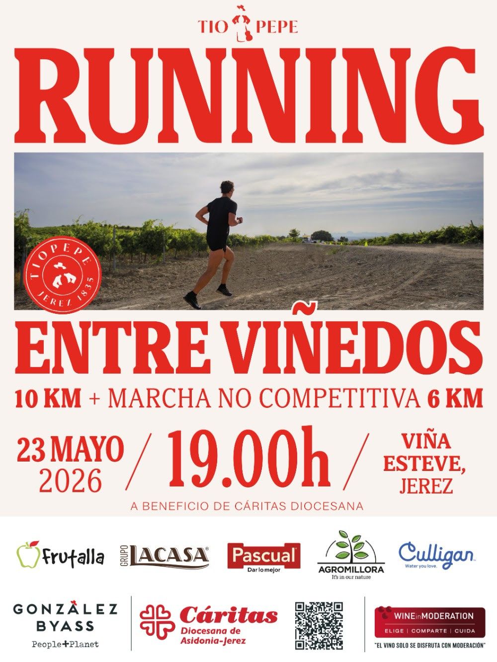 Cartel de la carrera.