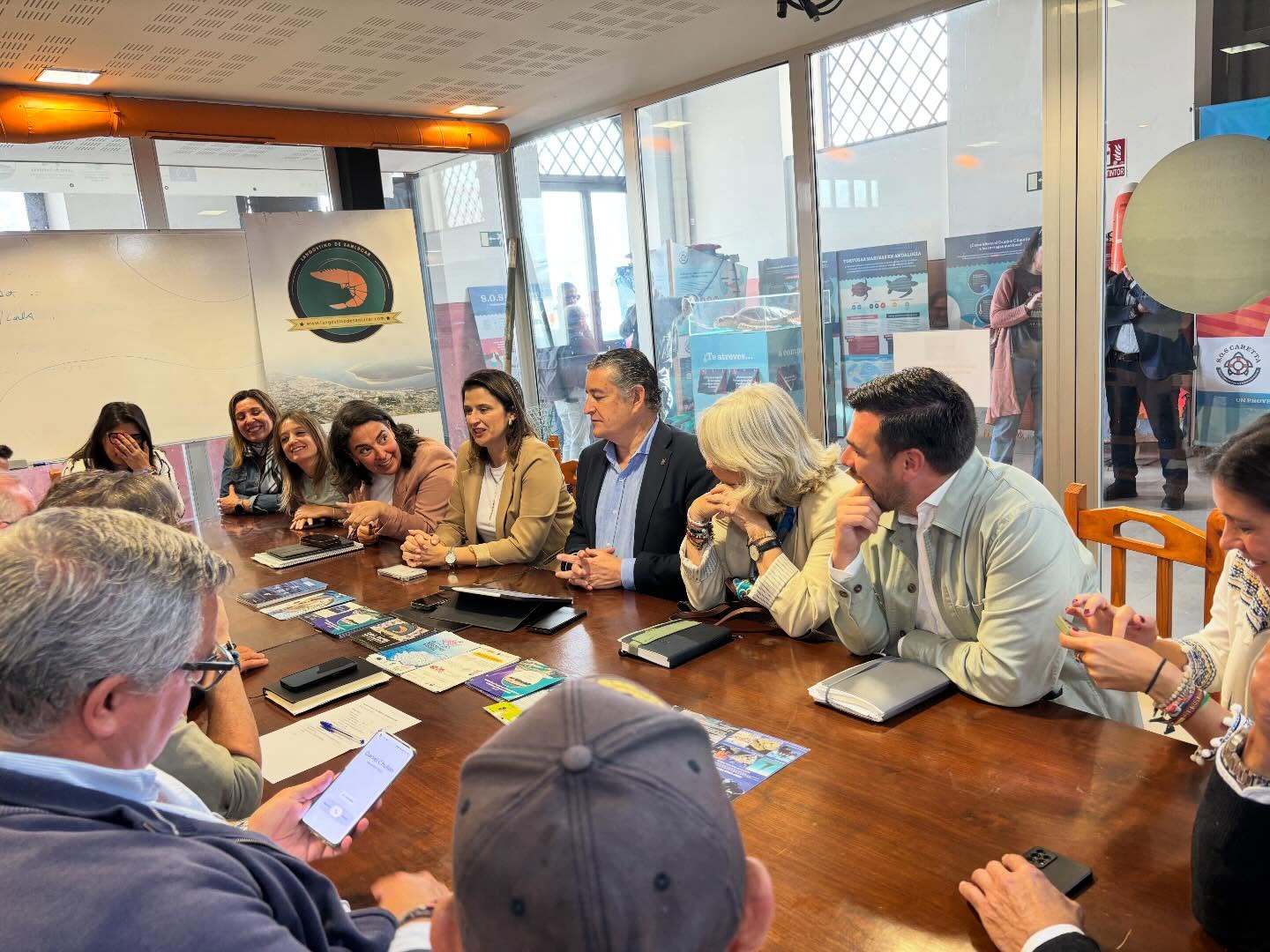 Encuentro con Antonio Sanz en Sanlúcar.
