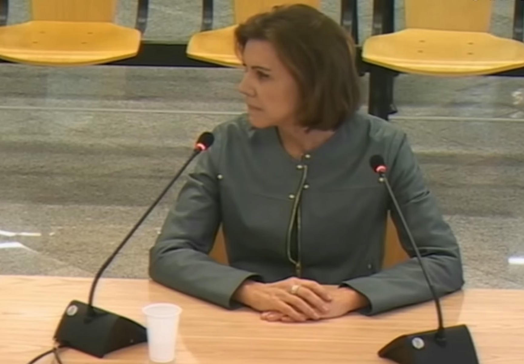 María Dolores de Cospedal, en el juicio de la Kitchen.