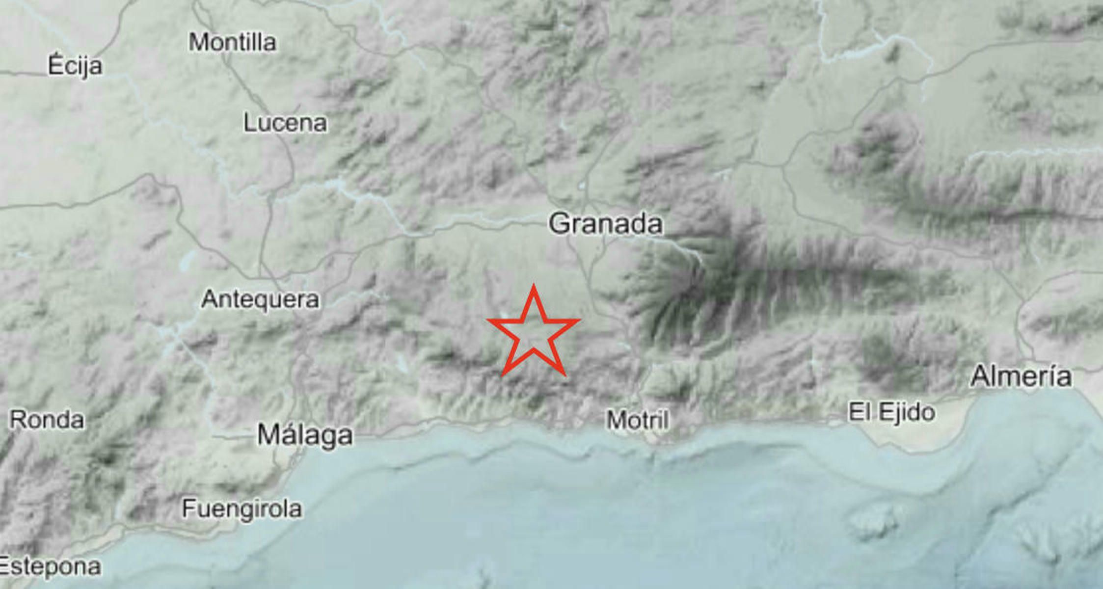 Terremoto de 3,5 grados con epicentro en Granada. 