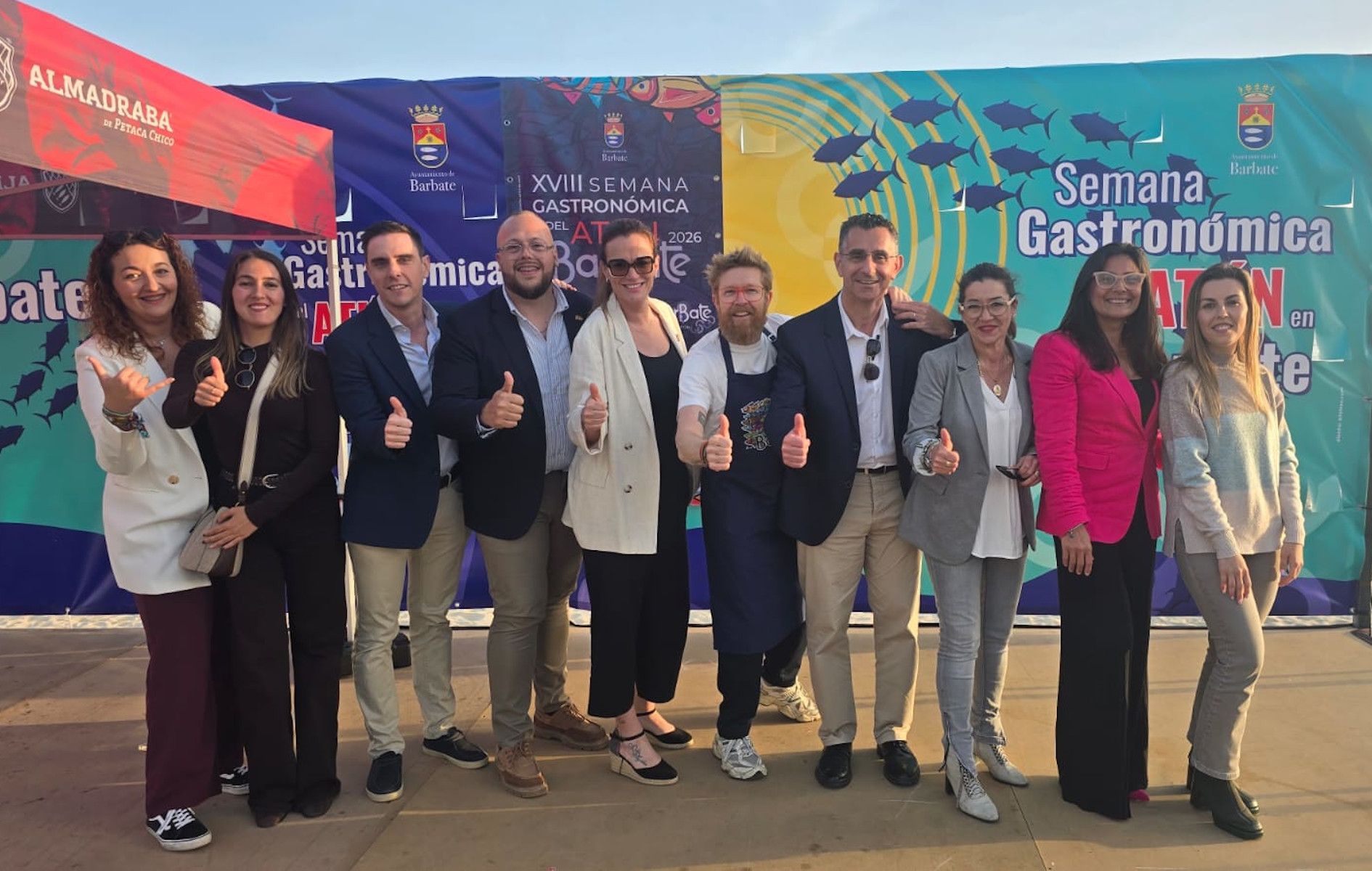 Jaime Espinar, en la Semana Gastronómica del Atún en Barbate.