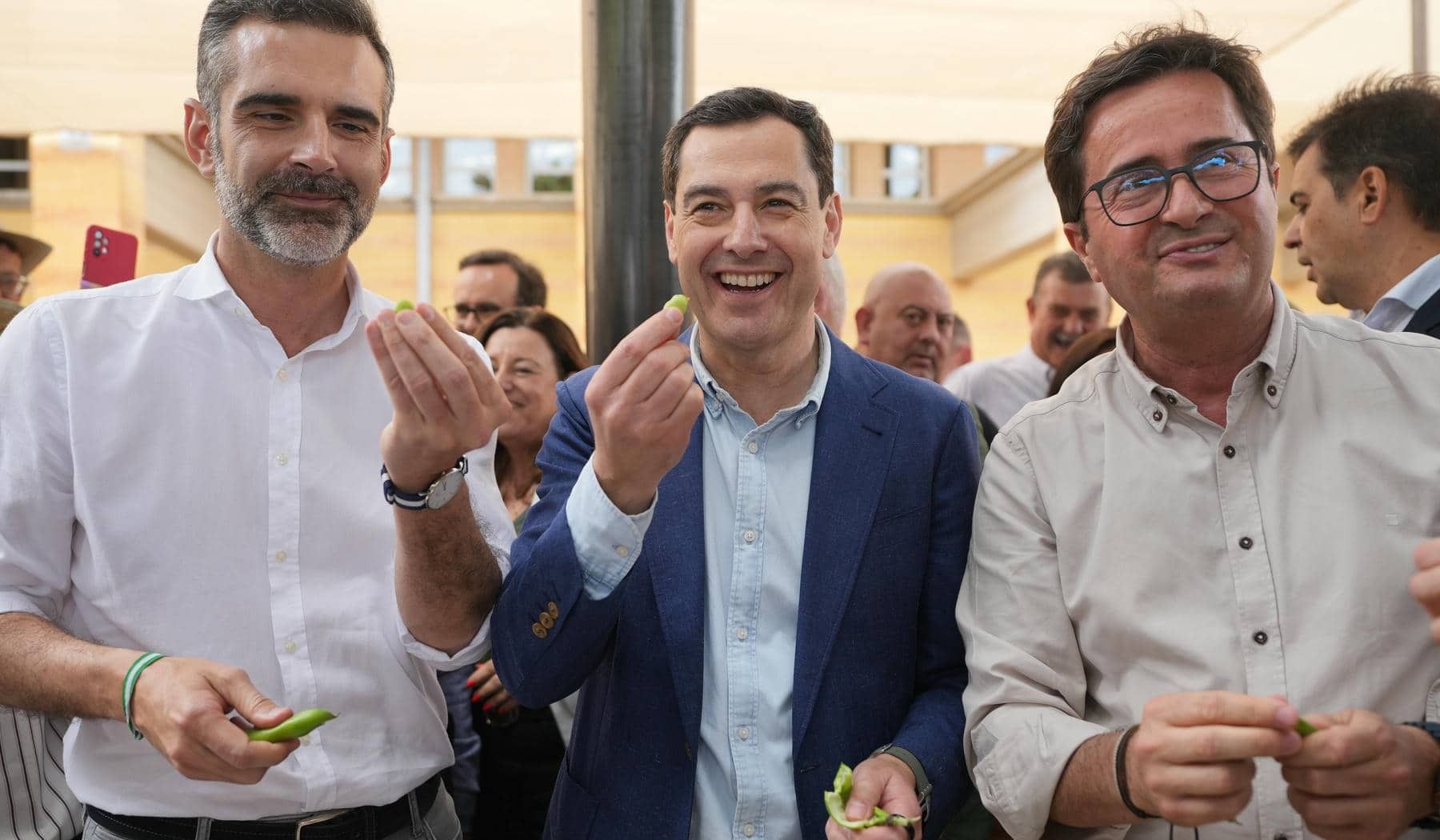 Moreno, en un evento en El Ejido.