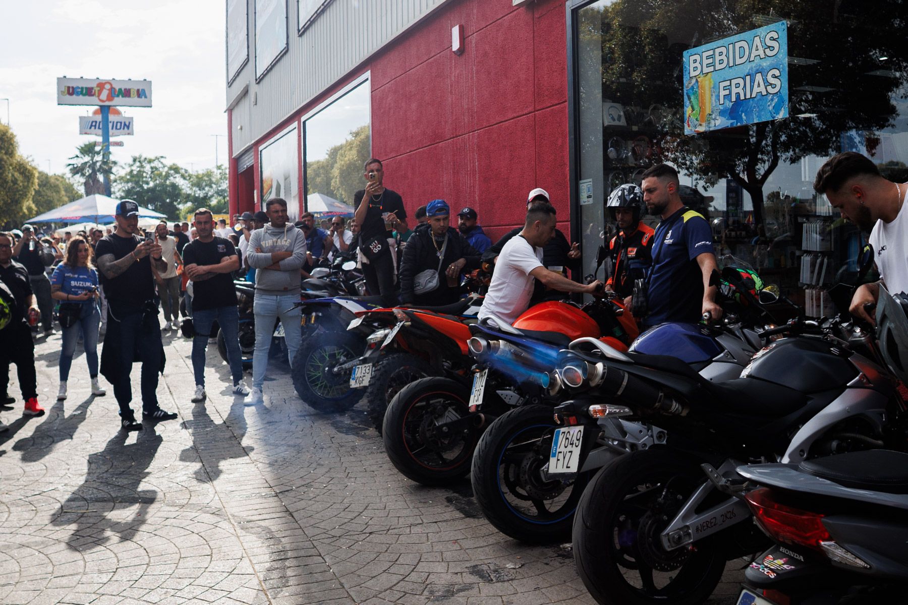La motorada de Jerez 2026 del sábado en imágenes 