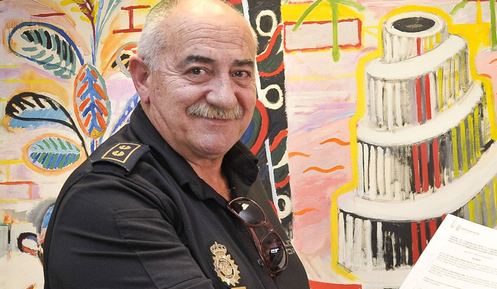 Paco Álvarez, en una imagen cuando era aún agente en activo.