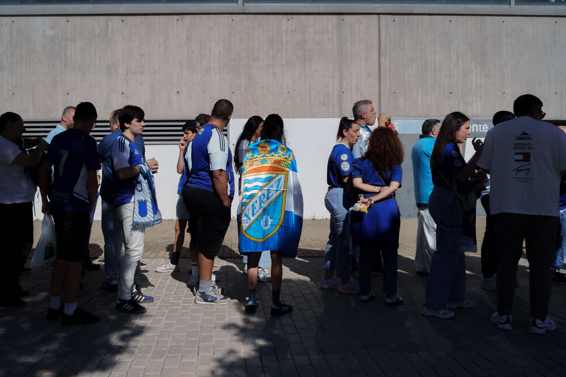 Las imágenes del derbi entre Xerez Deportivo FC y Xerez CD en Chapín este domingo.