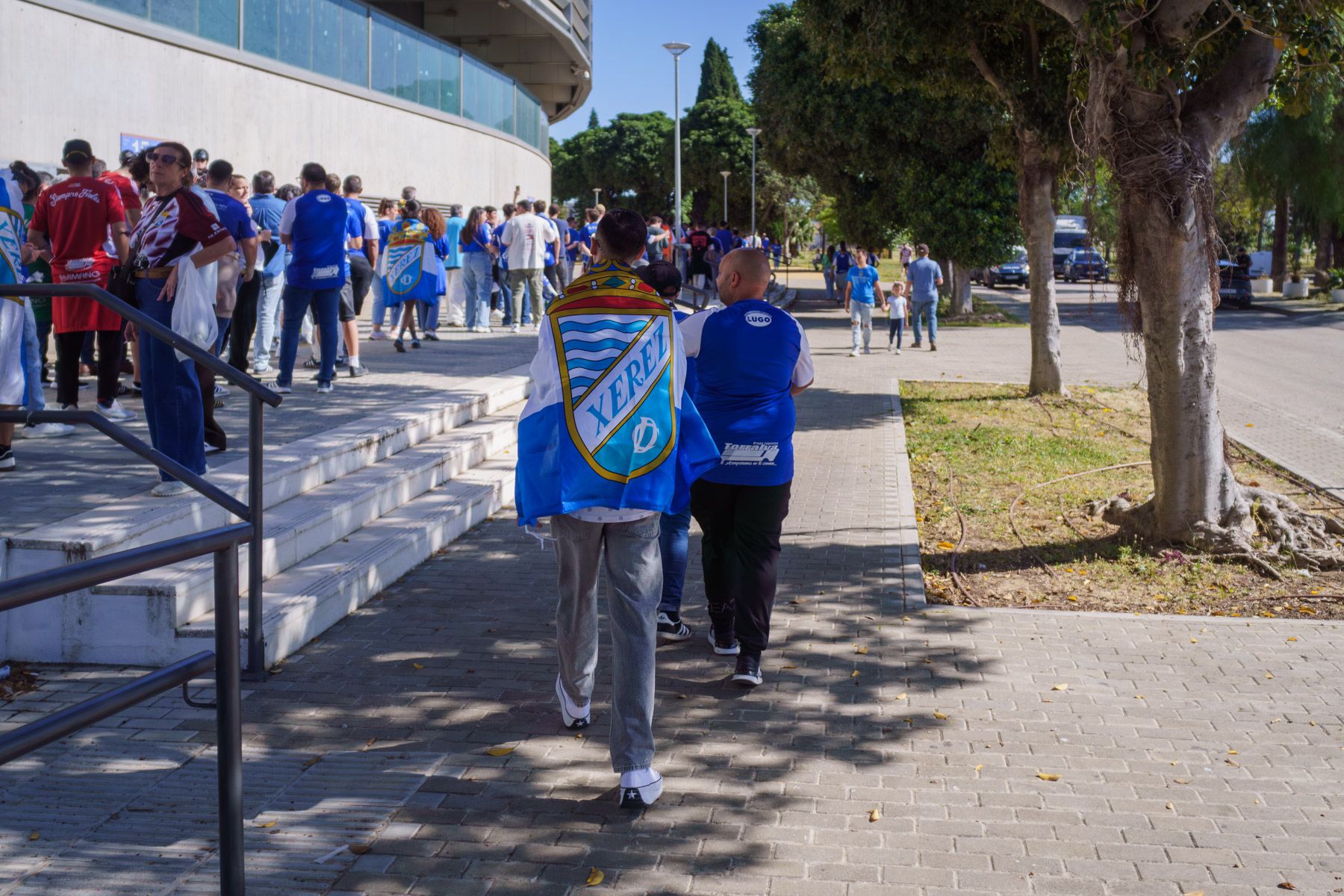 Las imágenes del derbi entre Xerez Deportivo FC y Xerez CD en Chapín este domingo.