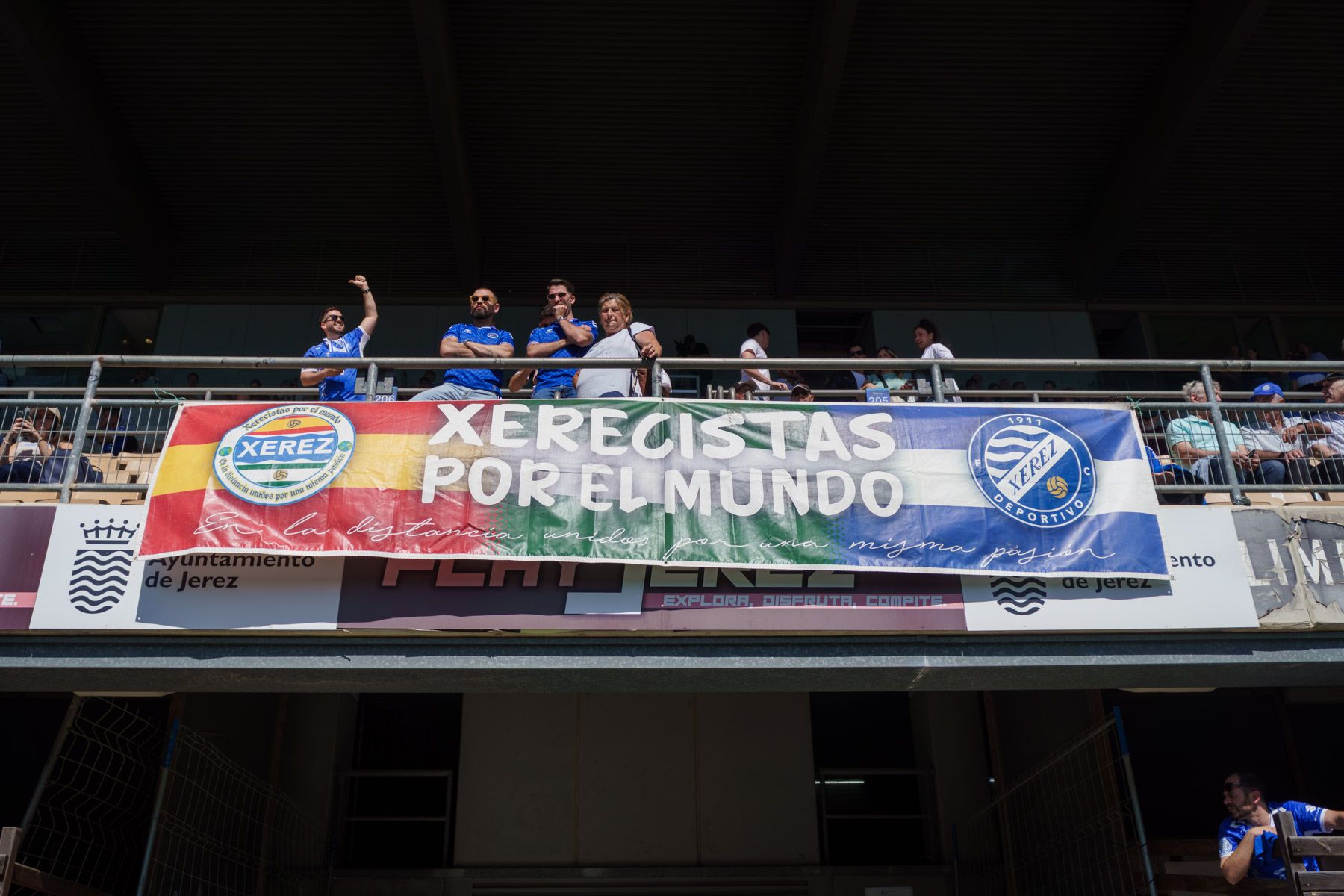 Las imágenes del derbi entre Xerez Deportivo FC y Xerez CD en Chapín este domingo.