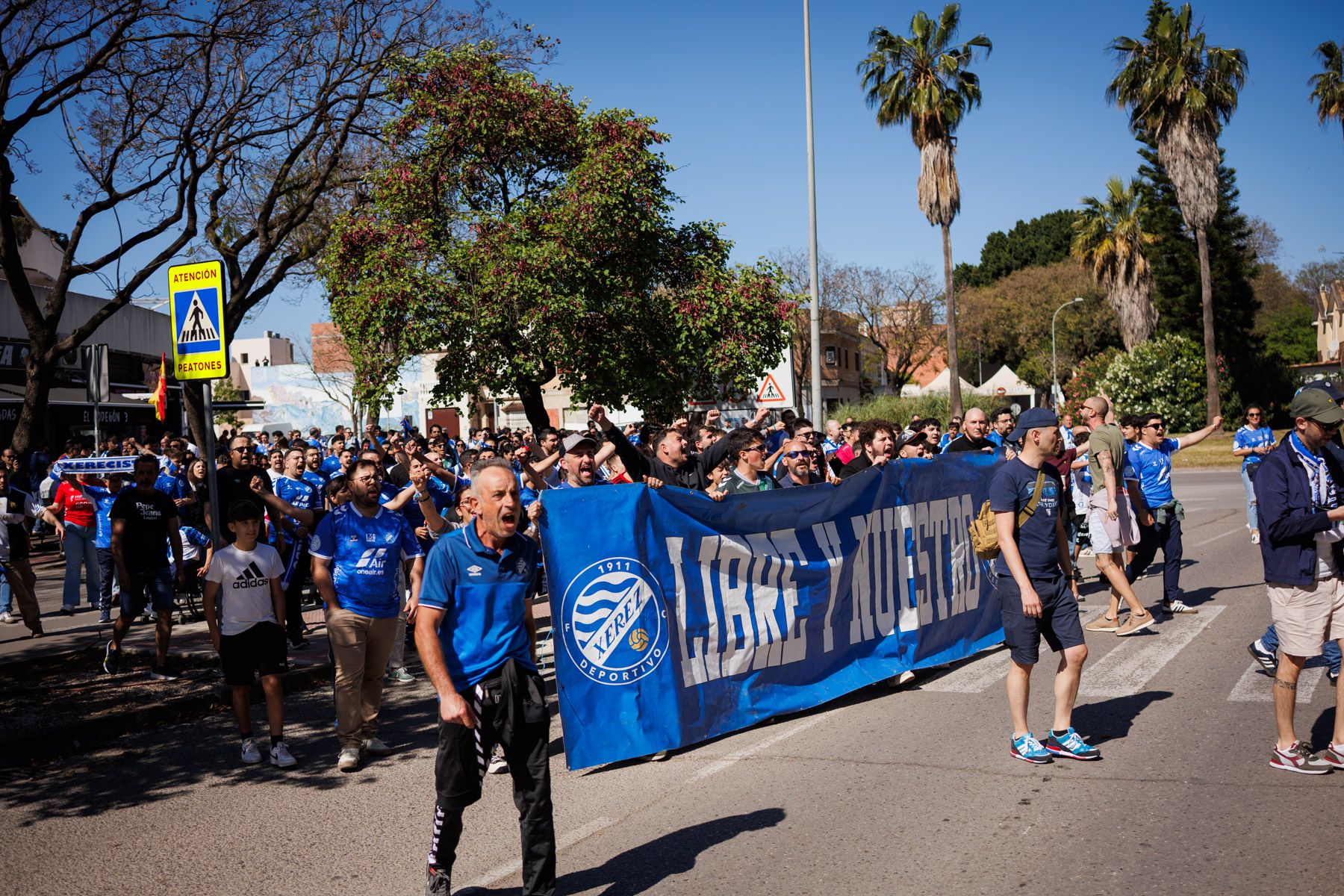 Las imágenes del derbi entre Xerez Deportivo FC y Xerez CD en Chapín este domingo.