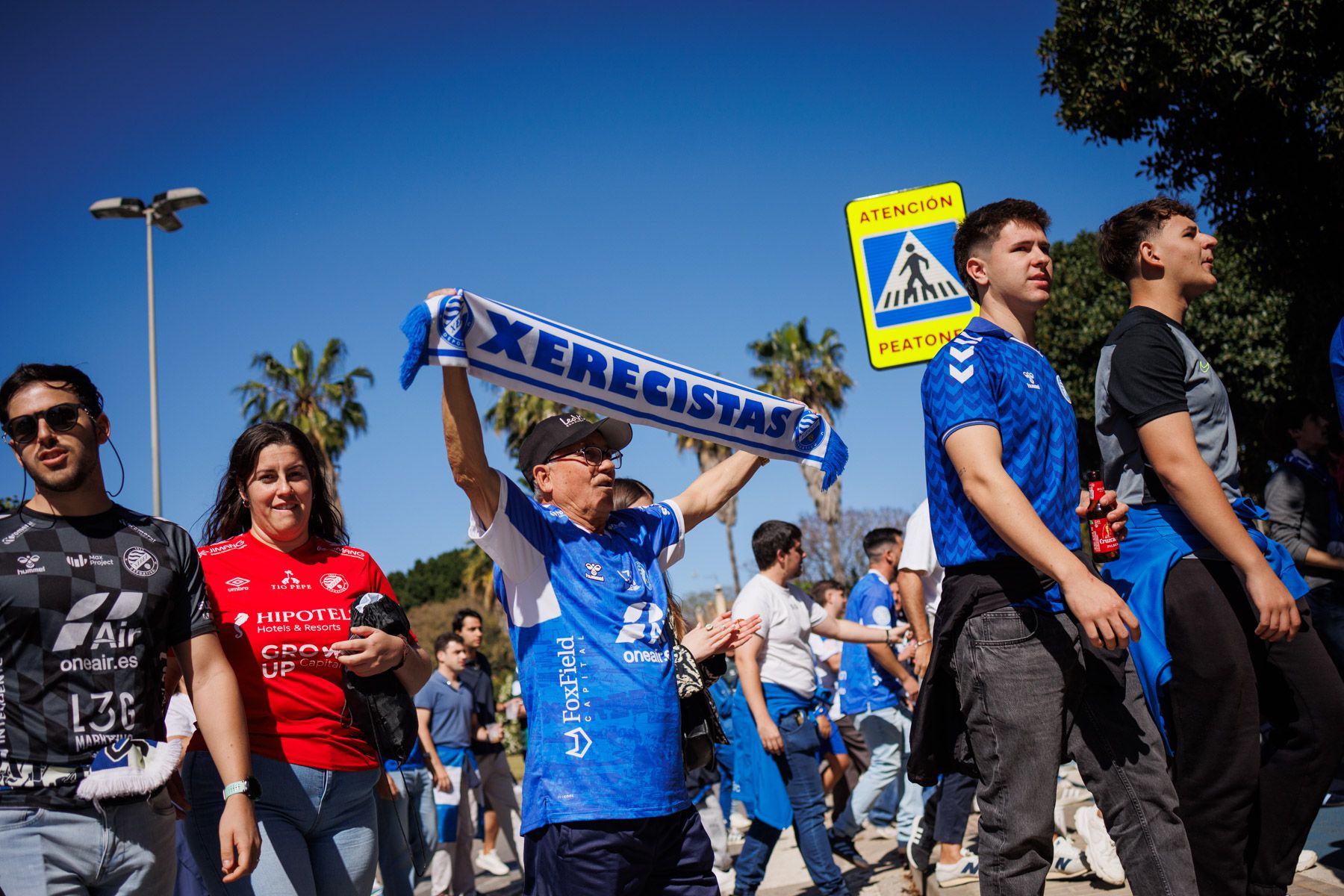 Las imágenes del derbi entre Xerez Deportivo FC y Xerez CD en Chapín este domingo.