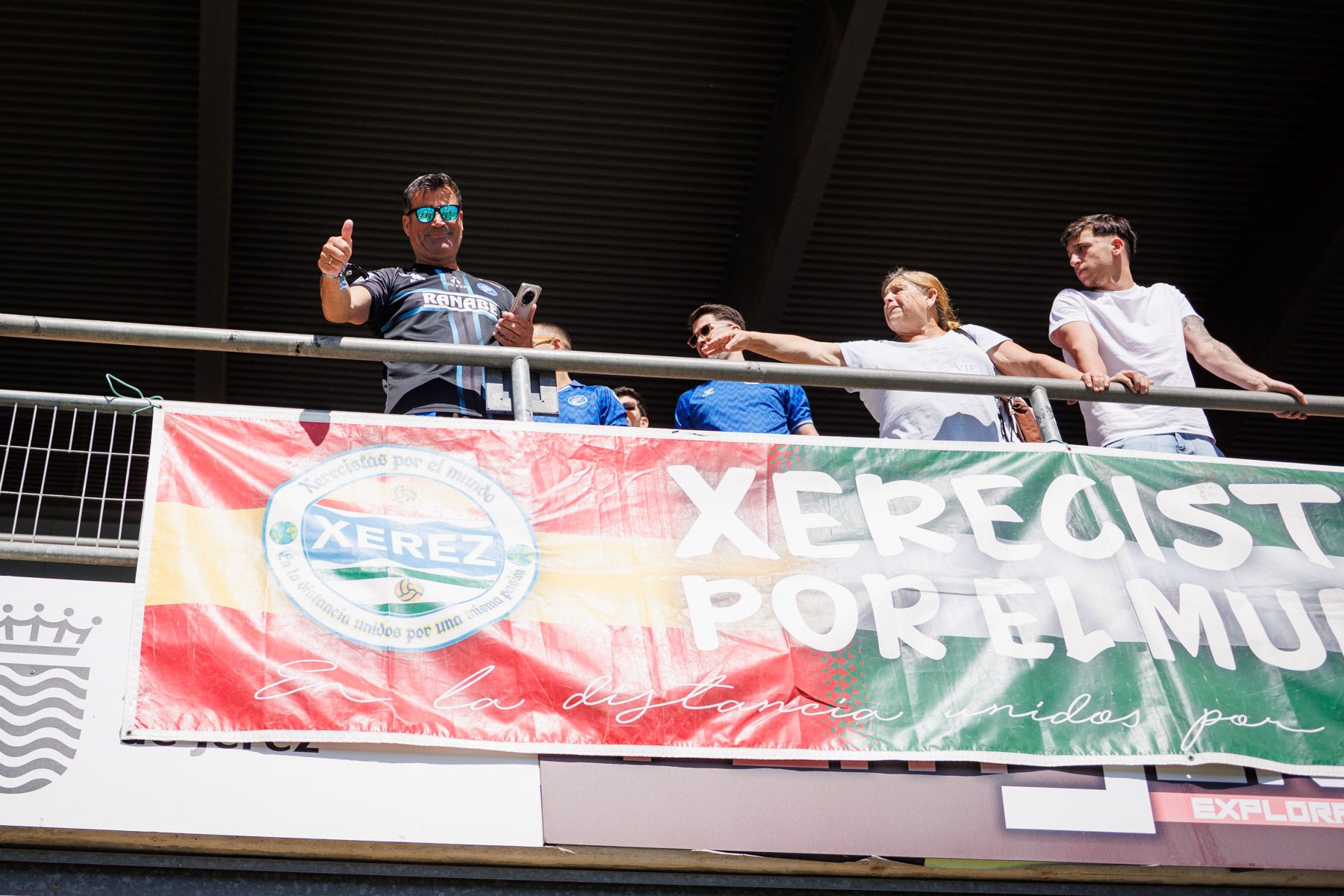 Las imágenes del derbi entre Xerez Deportivo FC y Xerez CD en Chapín este domingo.