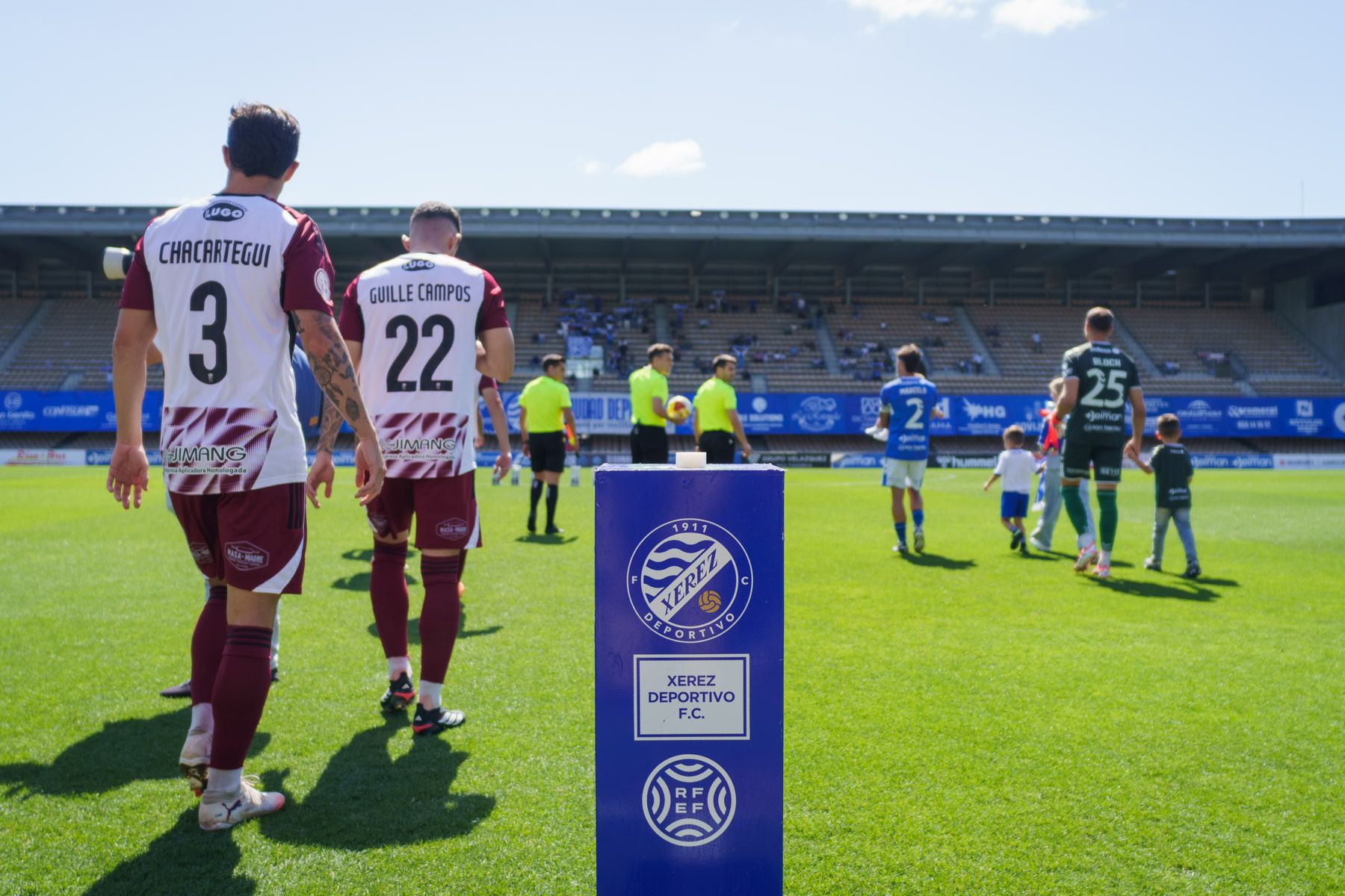 Las imágenes del derbi entre Xerez Deportivo FC y Xerez CD en Chapín este domingo.